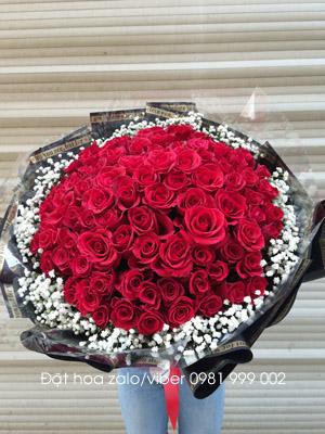 Bó hoa 99 bông hồng