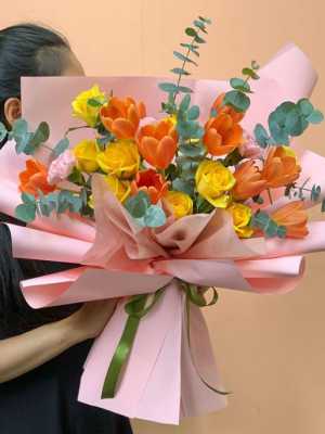 hoa sinh nhật tuylip