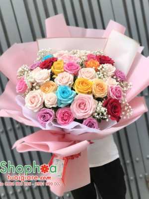 Bó Hoa thơ mộng tặng sinh nhật 